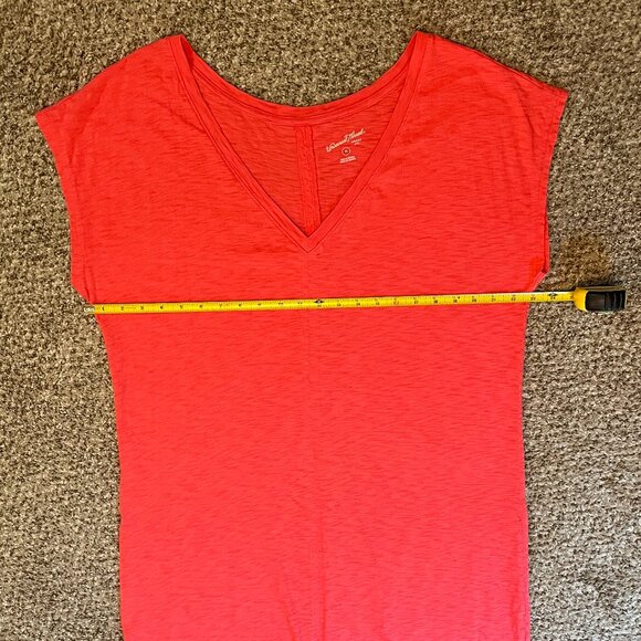 Size XL Universal Thread short sleeve, coral pink midi T-shirt dress - Picture 3 of 8
